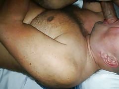 Daddybear sucking arab chaser