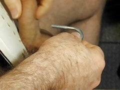 Side view of attaching the board
