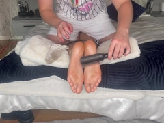 Watch Unmaskedtwinks tease and torment youngster's feet in HD