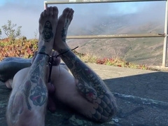 Deserted Restrain Bondage Guy