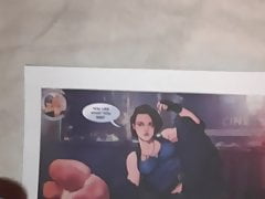 Jill Valentine (Resident Evil) Feet Cum Tribute