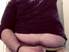 Bathroom Stall Bear Cumshot XTube Porn Video from MKEcub87.m