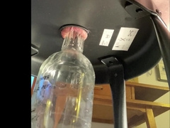 Injection of a bottleneck in my shitpipe and a jizz flow for your face.