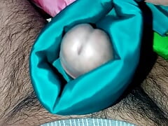 Satin silk handjob porn - Masturbation and cum on satin dress (118)