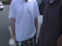 Sean Dean Works On His First Black Cock