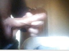 Bad boy show his hard dick and wanked it