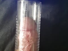 Pumping my cock