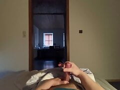 Sniffing, wanking and cumming
