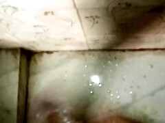 Penis massage with oil