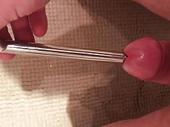 Sounding with cum