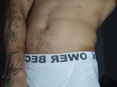 Tugging Off For Webcam