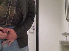 Cock and balls out fingering my prostate to orgasm