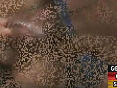 Real German amateur gay rimmed and fucked by BF at home
