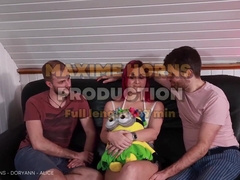 HER VERSATILE BISEXOUS FANTASY WITH DUAL VAGINAL