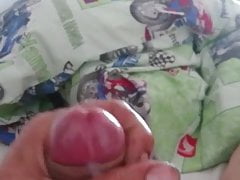Greasy cock cumming