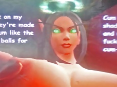 10 spurts of cum for splutsy (WoW cum tribute)