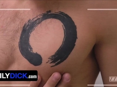 Son-in-law's School Roomy Fellating And Plowing His Mate's Dads Stiff Dinky