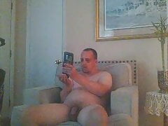 My hot body on the couch masturbating