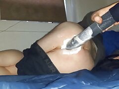 Analslavetrainer4u  insatiable  anal dildo  addiction  solo asshole deep