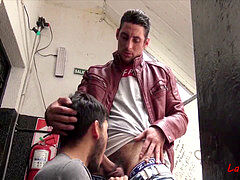 pounding The Bartender In A faggot Bar