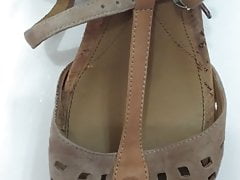Cum on sister sandal