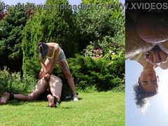 Teaching Zero Pegged Down - Outdoor Public Buttfuck Pegging