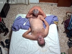 Spending a steamy afternoon with my coworker