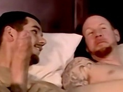 macho amateur helps buddy