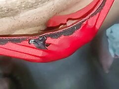 Sissy panty cum