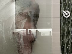 Bear in the shower