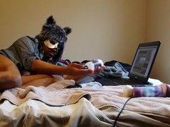 First Time Furry Toy Fuck: 1
