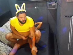 Lil yellow easter bunny getting porked by his super-fucking-hot buddy - UTTER SHEER.COM