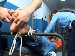 Prison boy gets a slamming