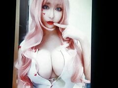 Cum Tribute Asian Model Sylvia