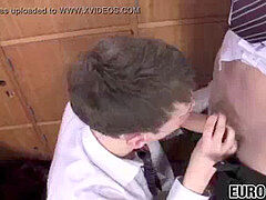 Schoolboy James Radford gargled off in classroom sans a condom