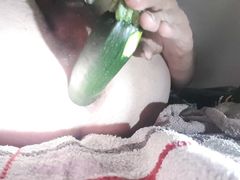 Vegitabel Analsau36 Toying my asshole self