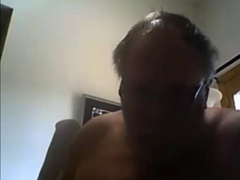Grandpa Strokes: Webcam Masturbation Solo
