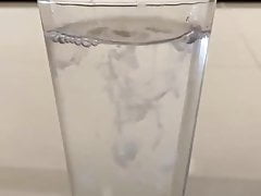 Cum in to water