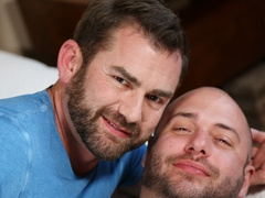 Bald lover filmed when her ass fucks the partner in rough positions