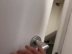 Straight twink dares too much in the library toilets