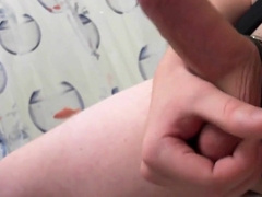 Shemale cumshot