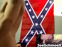 JoeSchmoeXXX.com - Horny amateur dudes jerk and fuck each other hard and raw