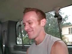 Unsuspecting straight guy learns that a gay dude was sucking his shaft