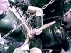 Smoking Rubber flesh in the Sling