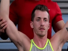 Next Door Homies classy Intimate Trainer bonks His Trainee