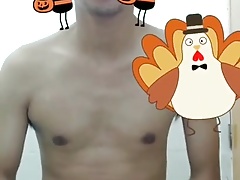 indian boy JO on cam (1'30'')