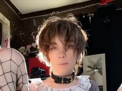 Nice Femboy gets Spread Out