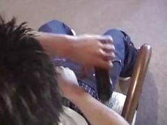 College cutie finds a porn that really has his dick at attention