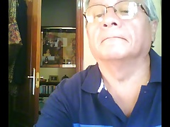 grandpa cum on cam