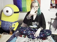 Little Masturbation and cum